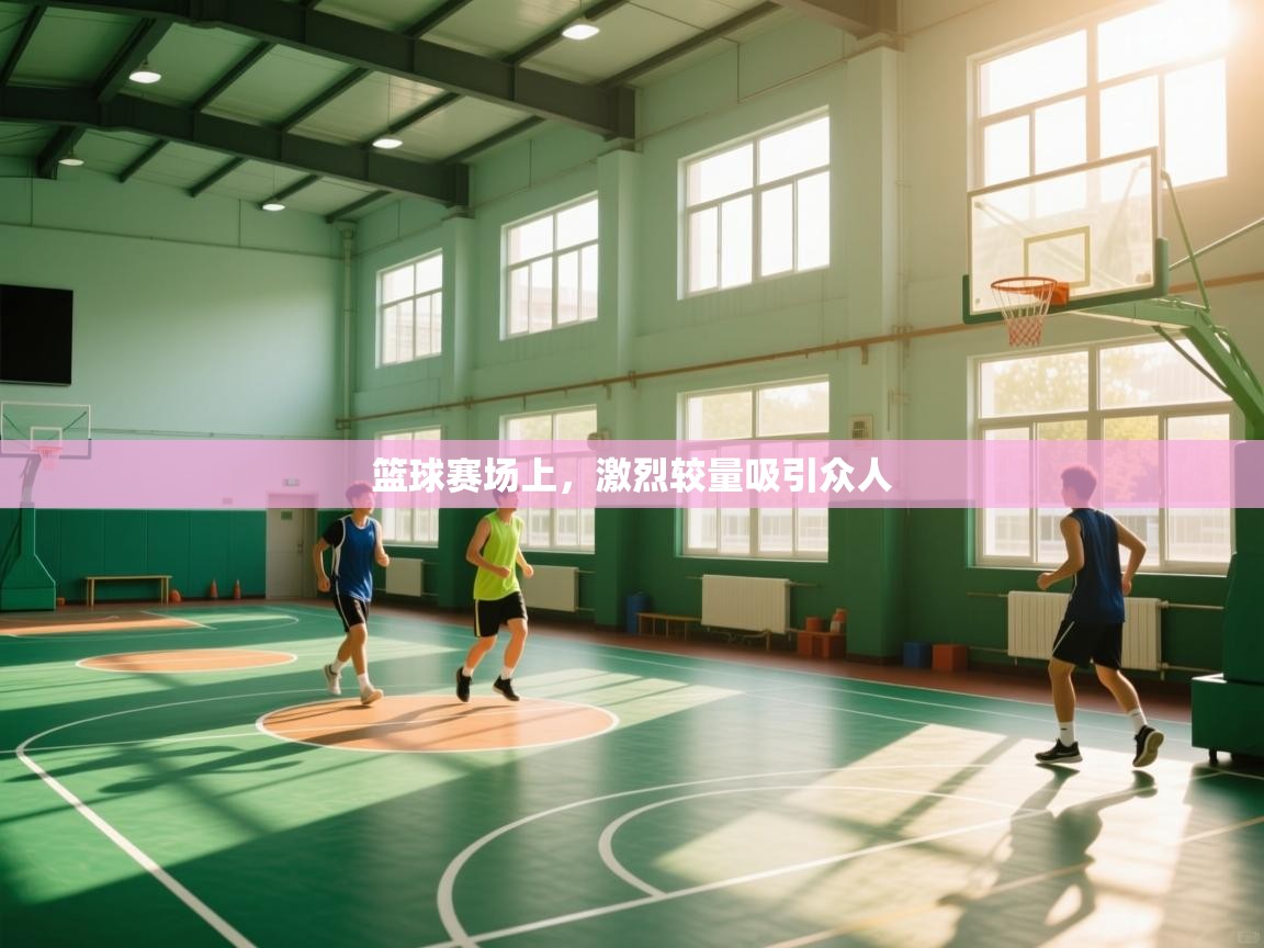 篮球赛场上，激烈较量吸引众人  第2张