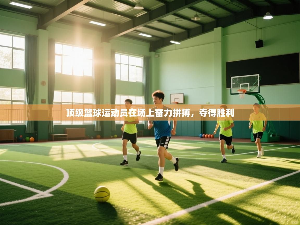 顶级篮球运动员在场上奋力拼搏，夺得胜利  第2张